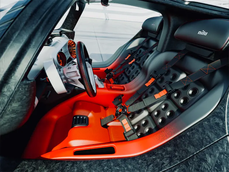 Innenraum Supersportwagen